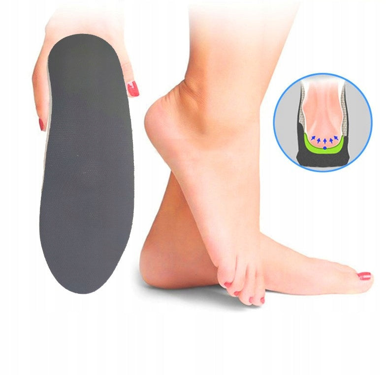 MedStep™ Wkładki ortopedyczne z łukowym wsparciem | Komfort i ulga dla zmęczonych stóp 1+1